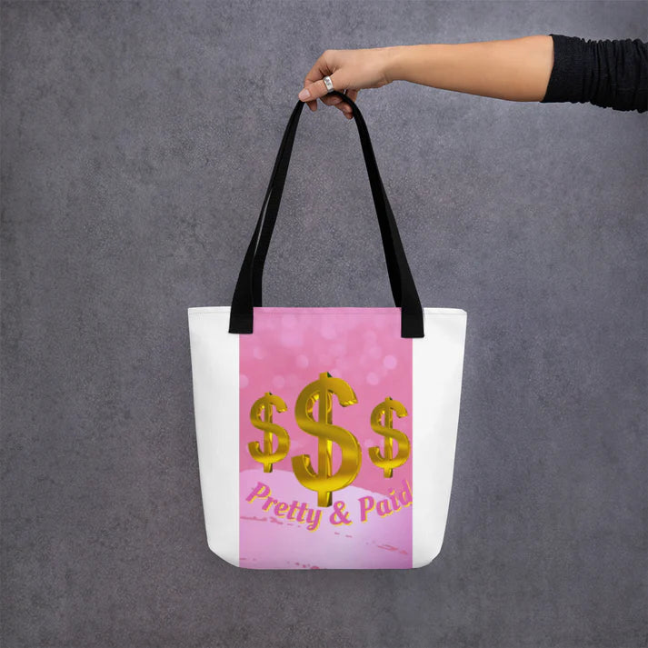 Pretty and Paid Tote Bag