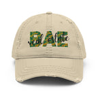 Real Estate Bae - Distressed Dad Hat (in Khaki)
