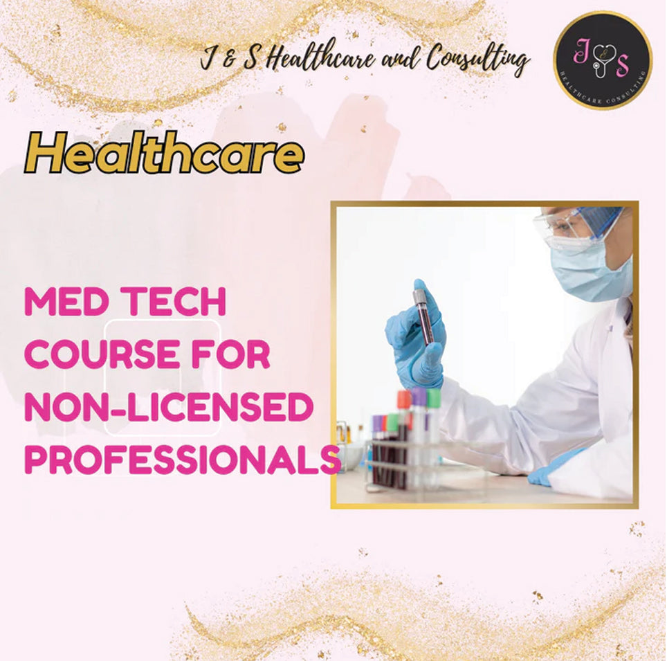 Med Tech Course for Non-Licensed Professionals