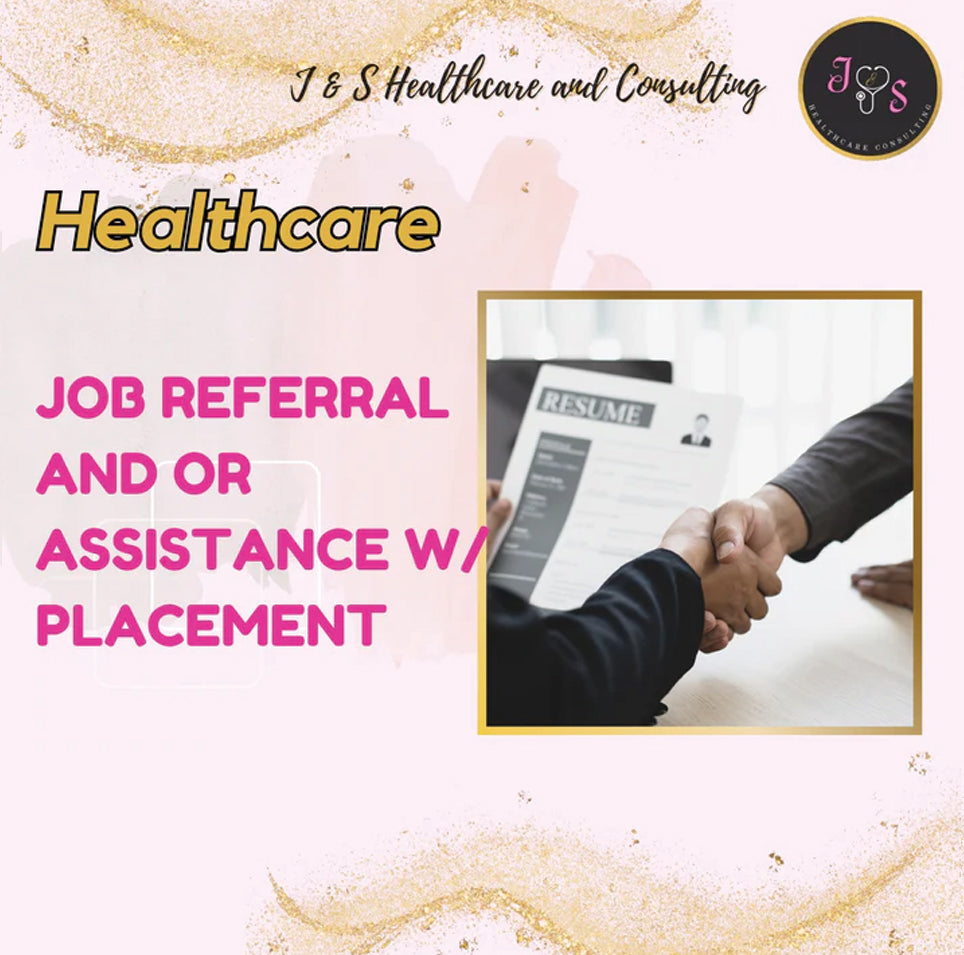 Job Referral and or Assistance w/ Placement